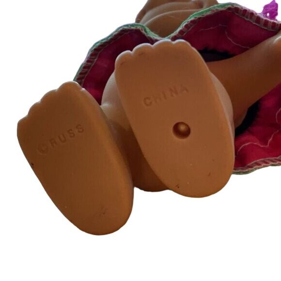 Russ Troll Doll Purple Hair Collectable Action Figure Toy - Picture 3 of 3